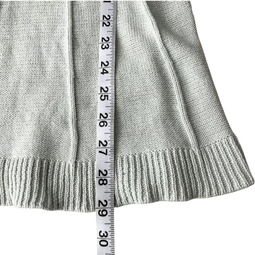 Soft Surroundings Cowl‎ Neck Sweater Tunic Pastel Mint Sz S Casual Elegant Boho - Picture 8 of 9